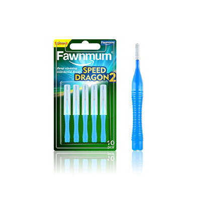 Fawnmum Interdental Brush I-shape 1.2mm 10pcs