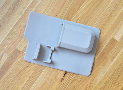 J-MART Mighty Toothbrush Holder 1031 Gray
