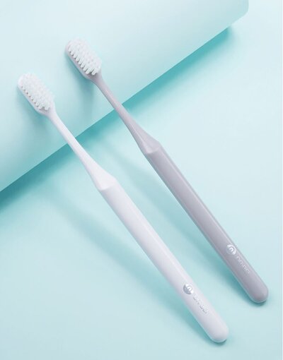 DR.BEI BASS Youth Toothbrush Gray