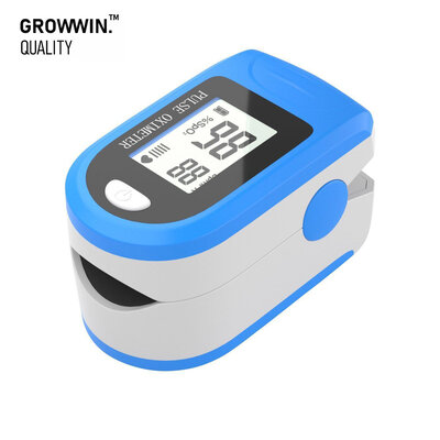 GrowWin Pulse Oximeter (X-1906) Blue