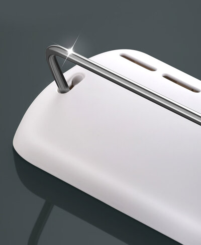 ECOCO E1923 Hatrack White/Gray