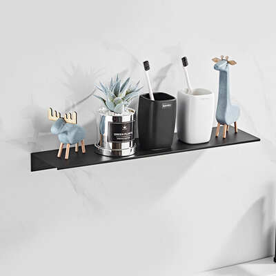 IwConcept BathRack Flat-50cm Black
