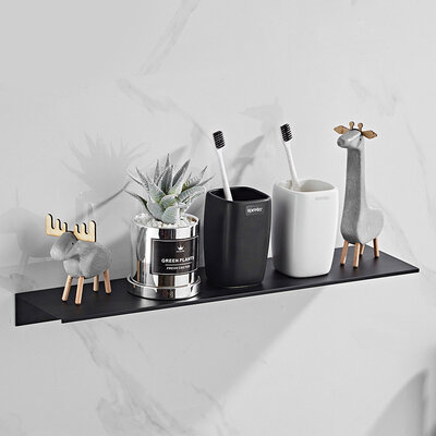 IwConcept BathRack Flat-60cm Black