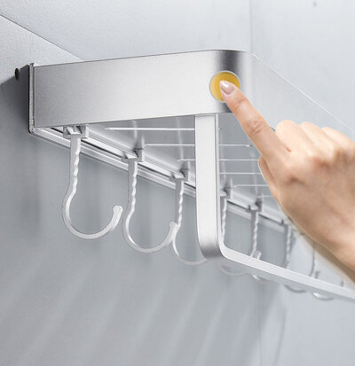 Fumei PLB-40cm (Hook and Rod) Silver
