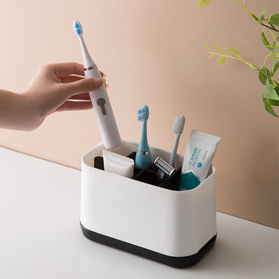 EasyStore Toothbrush Caddy XL-size Black