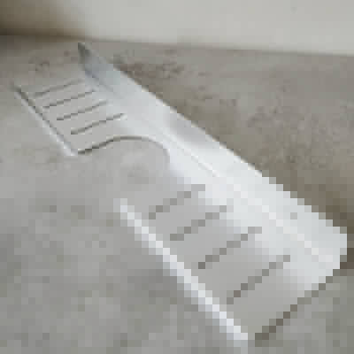 IwConcept BathRack Loft-50cm Notch Silver