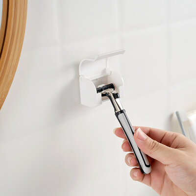 KM-Japan Razor Holder 833 (White)