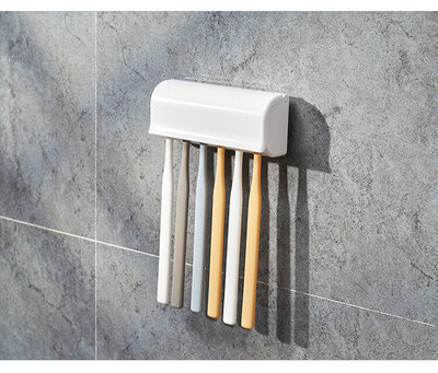 KM-Japan Toothbrush Holder 871 6T (White)