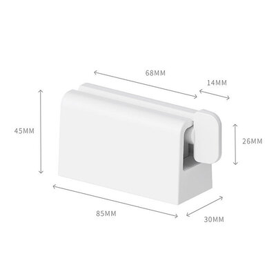 ProZone Standing Tube Squeezer W-0132 Premium White