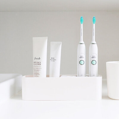 ProZone Toothbrush Caddy W-0121 White