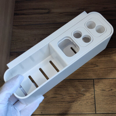 ProZone Toothbrush Caddy W-0121 White
