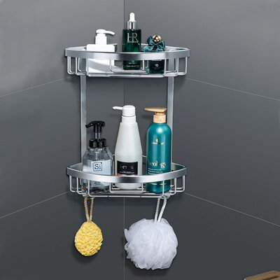 Ermo EM13711 Corner (2 cell) Silver