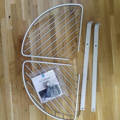 Ermo EM13711 Corner (2 cell) Silver