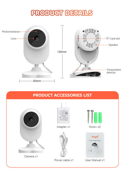 Tuya K520 (Wi-Fi) 1080P