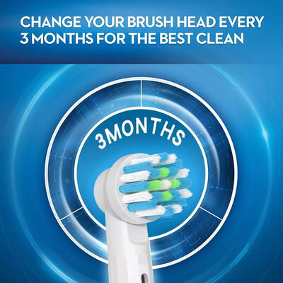 Meylong for ORAL-B (EB50) Intensive (2pcs) White