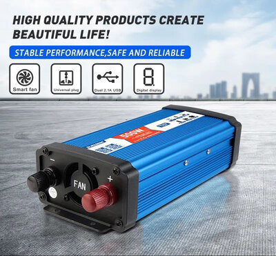 SUREDOM DX-GAC500/1000W 12V (Pure Sine Wave)