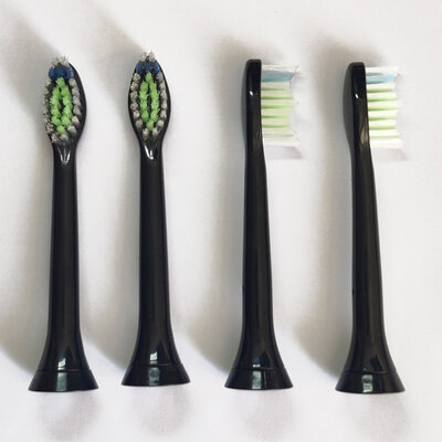 ProZone HX6064 Diamond (Stainless Steel) for Philips 4pcs Black