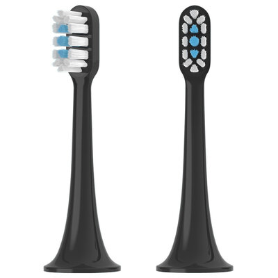 Toothbrush Head for MiJia T300/T500/T700 Type-B1 (2pcs) Black
