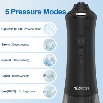 H2OFloss HF-P12 Black